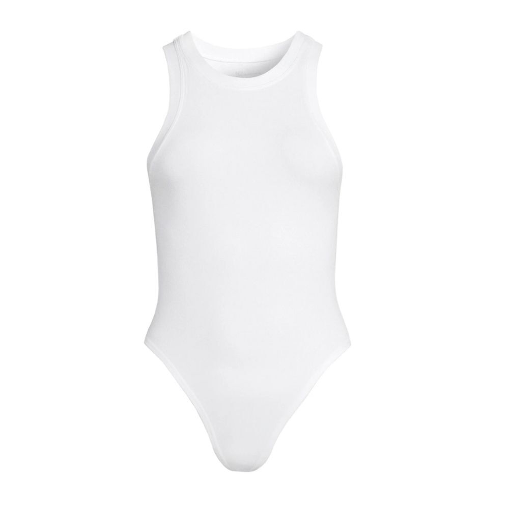 No Boundaries Juniors Round Neck Sleeveless, Bodysuit  Size Small (3-5)